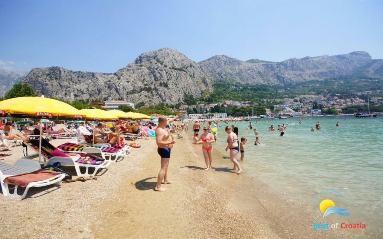 Sandy Beach Apartment Omiš Exteriör bild